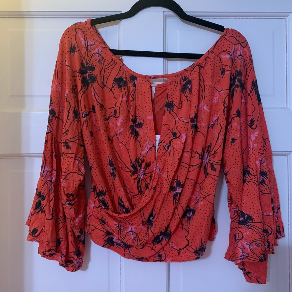 NWT free people Wrap Top